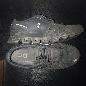 Black On “Cloud X” Sneakers